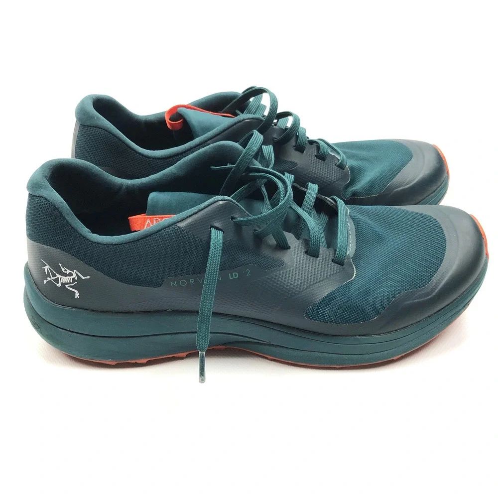 Arcteryx Norvan LD 2 Men 8 Trail Running Shoes Blue Teal